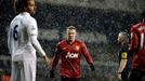 Rooney v utkání Tottenham - Manchester United