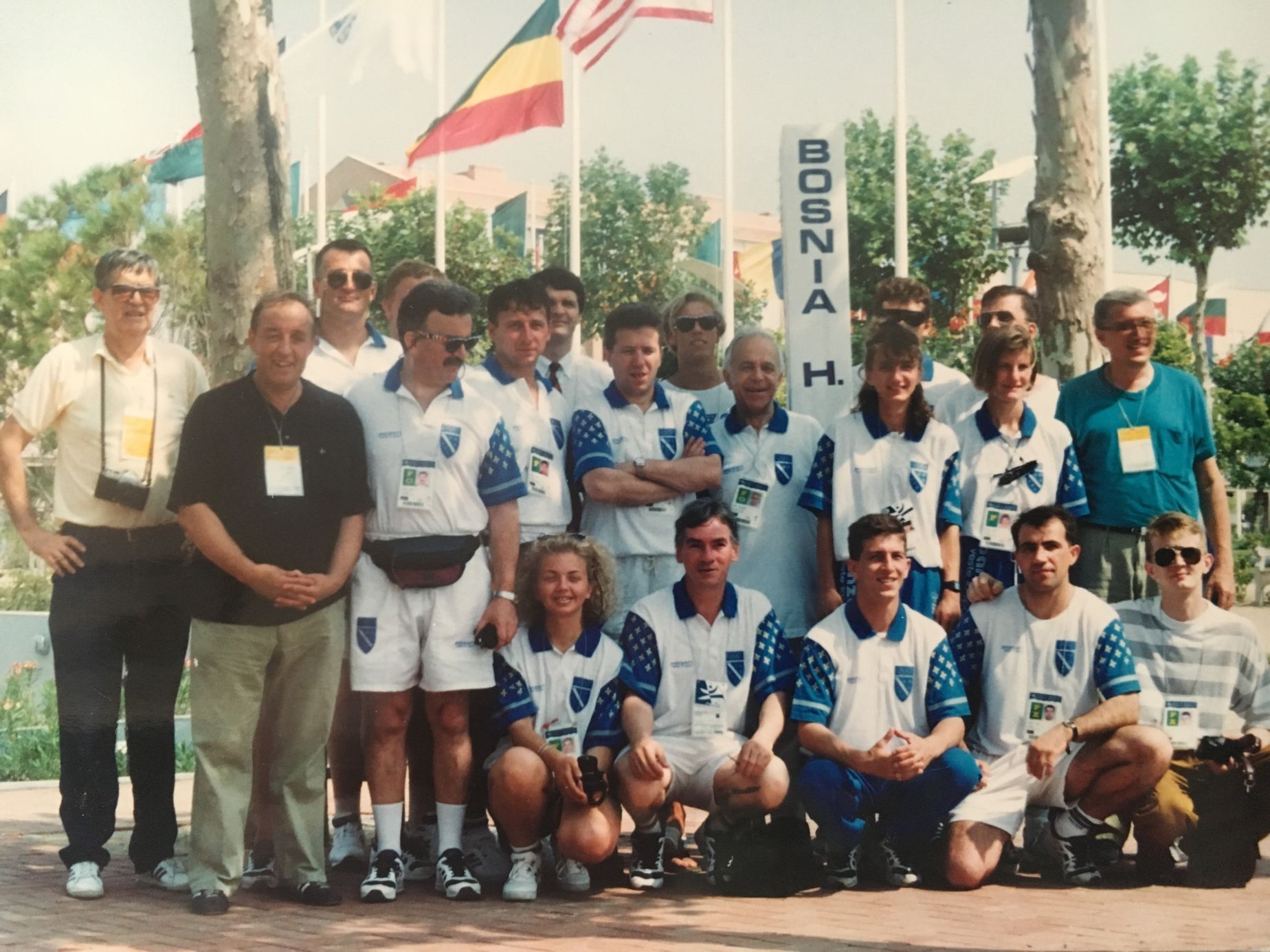 bosna, olympiáda, tým, 1992, barcelona