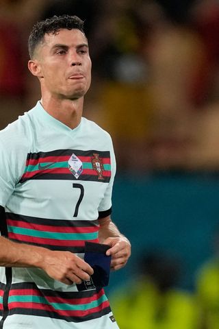 Cristiano Ronaldo po vyřazení Portugalska z Eura 2021