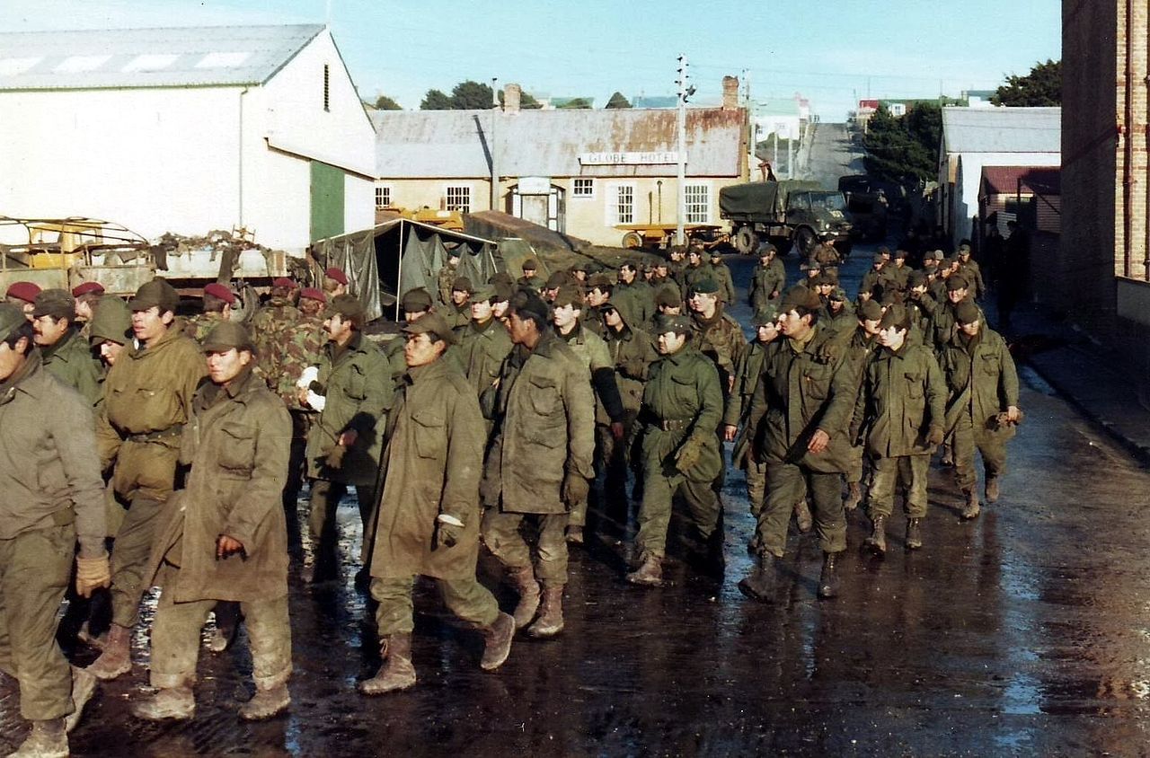 Argentina, zajatci, Falklandy