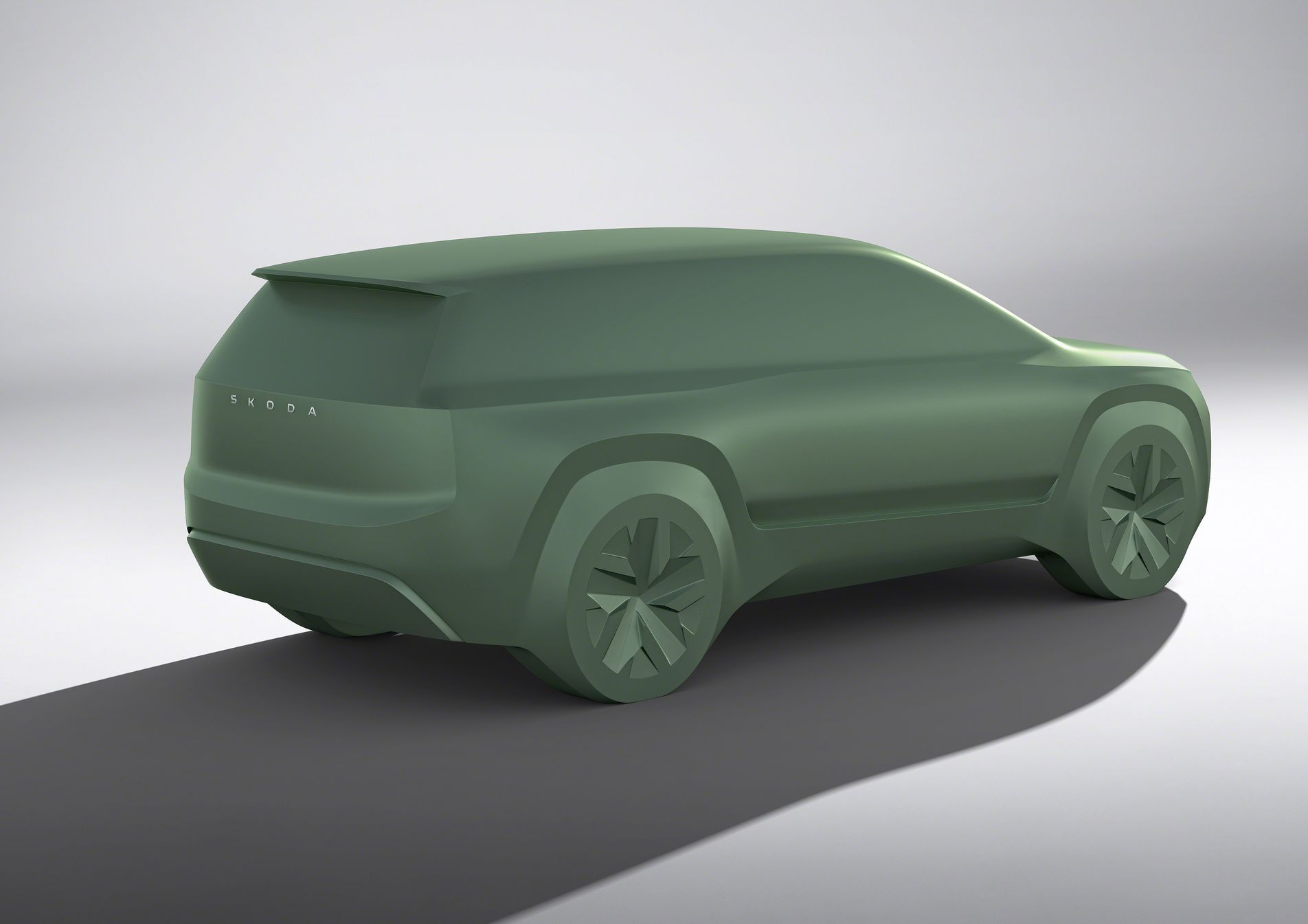 Škoda Auto - sochy chystaných elektromobilů