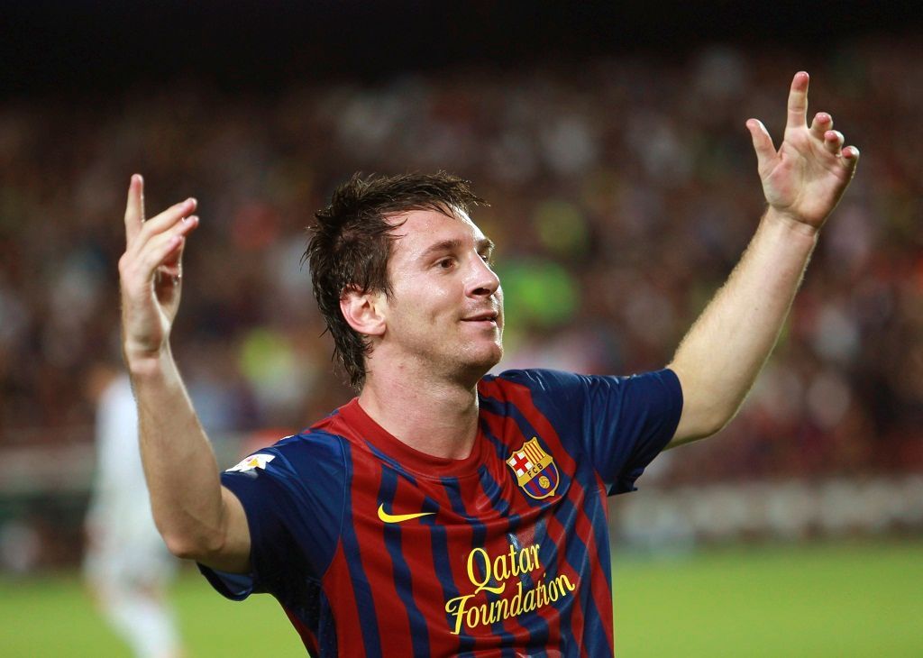 Španělský superpohár: Barcelona - Real (Messi)