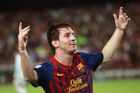 Barcelona slaví. Španělský superpohár rozhodl Messi