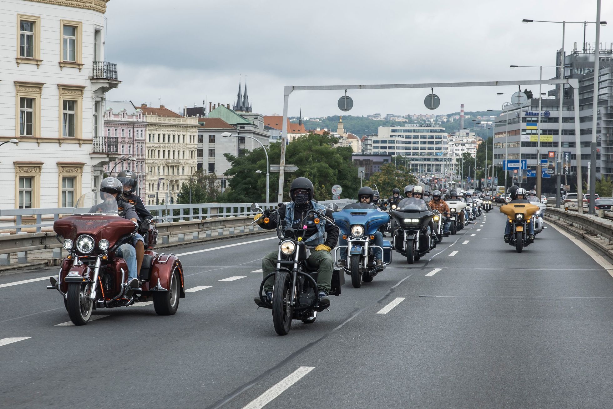 Prague Harley Days jízda Prahou sraz 2023