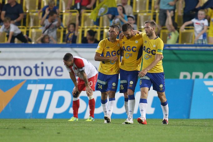 Liga, Teplice-Slavia: radost Teplic