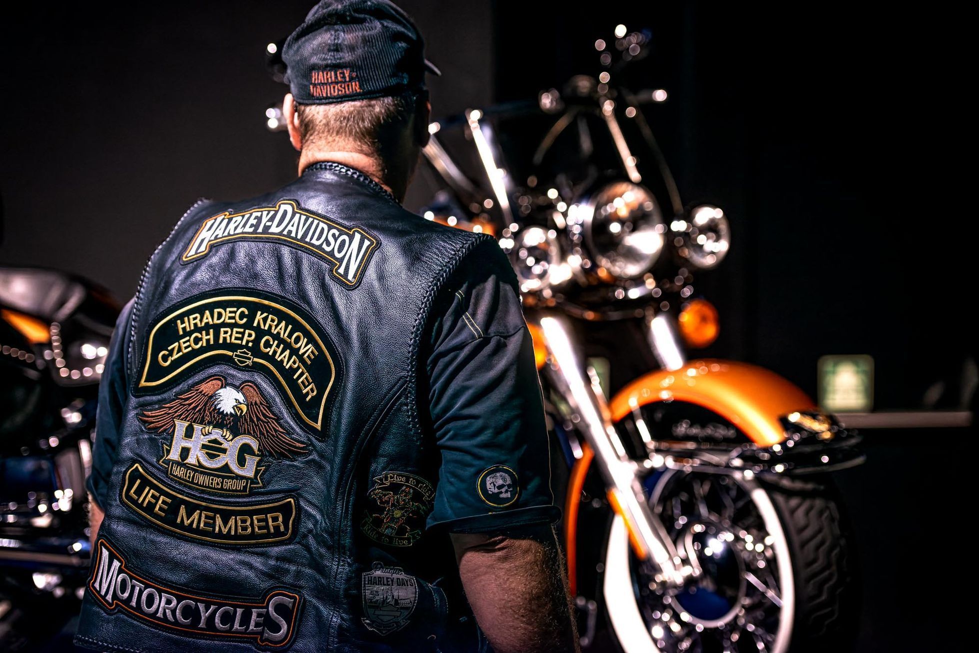 Harley Days Praha, září 2022, jízda Prahou