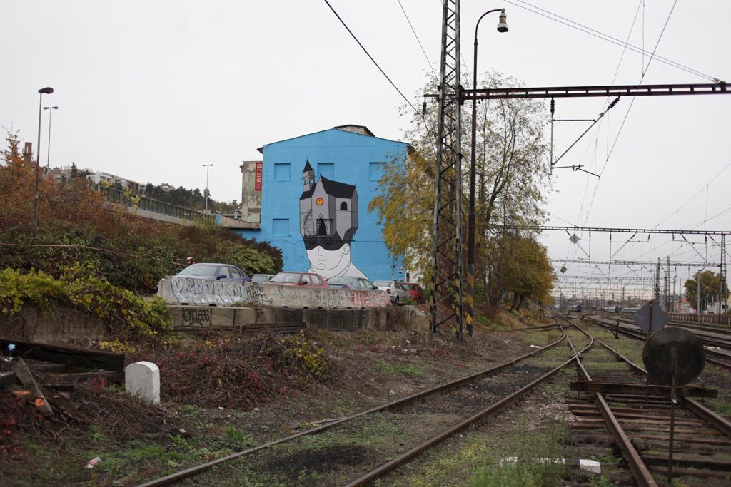 graffiti v Praze - výstava Městem posedlí