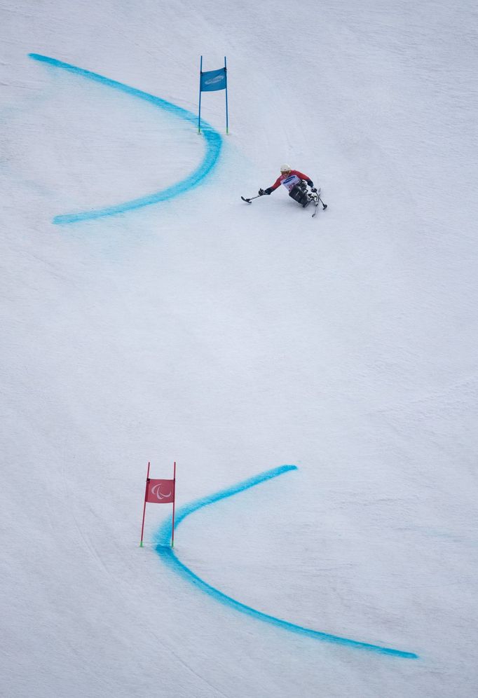 Jesper Pedersen (Norsko) - obří slalom