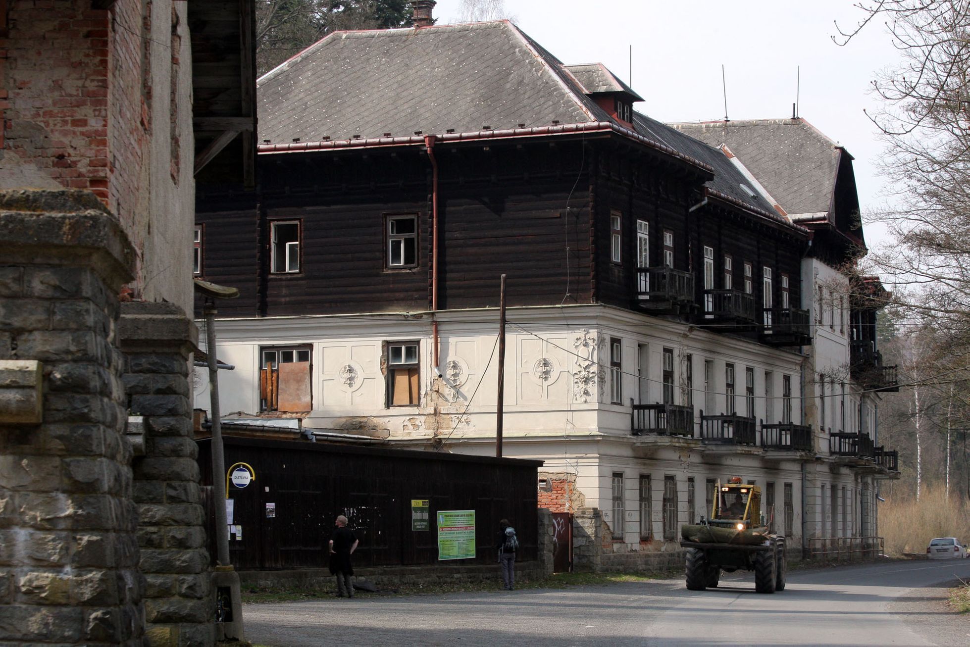 Památné ruiny severomoravské