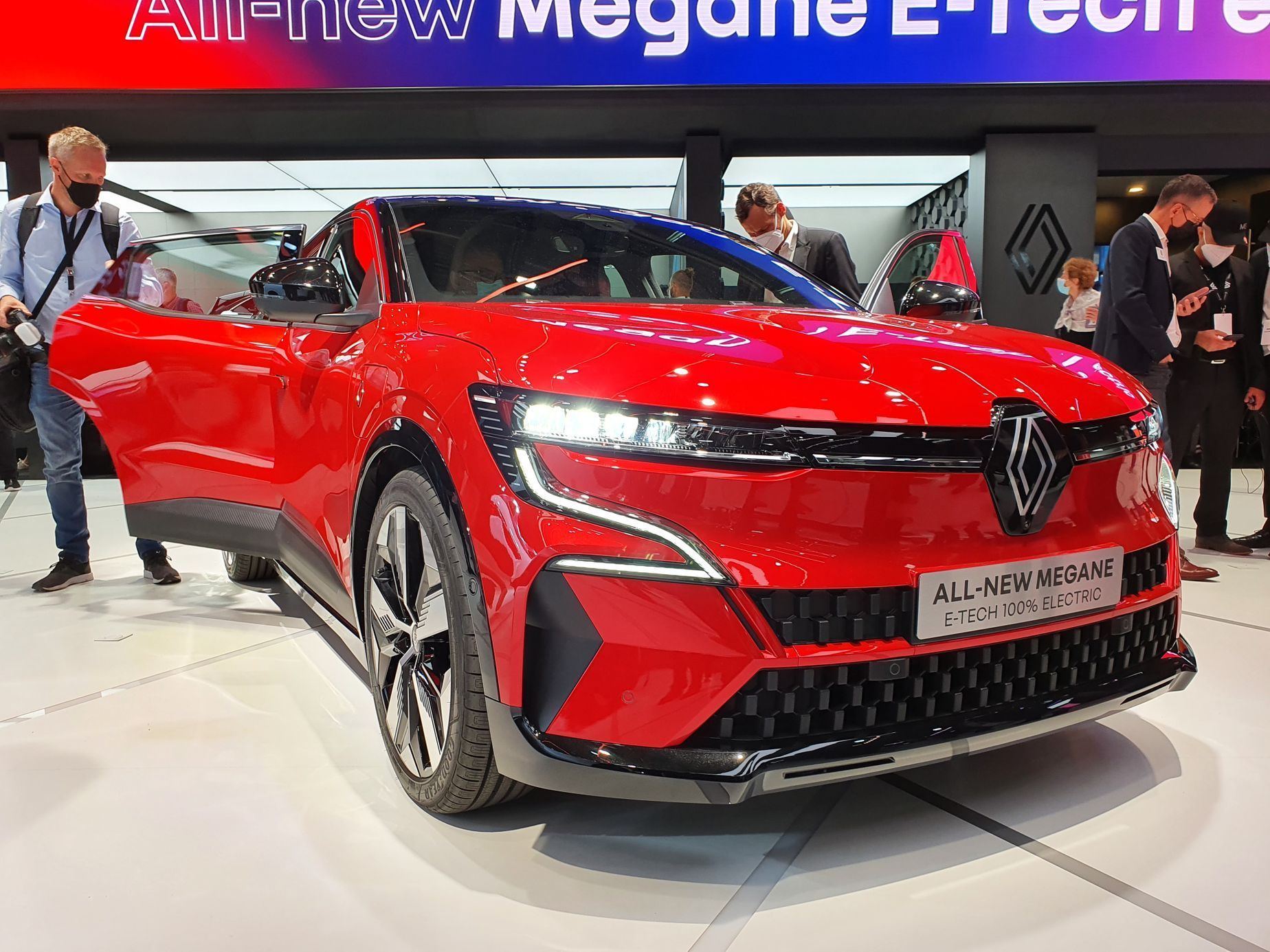 Renault Mégane E-Tech živě IAA Mnichov