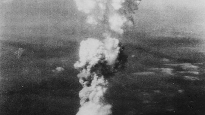 Ilustrační záběr, Hirošima 1945.