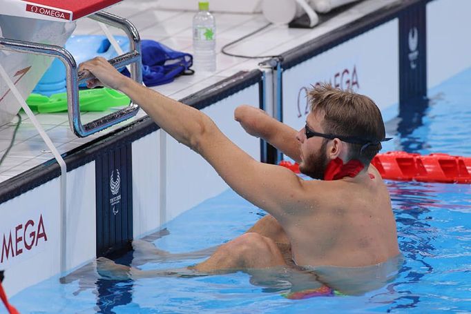 Paralympionik Jonáš Kešnar na hrách v Tokiu