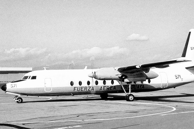 Archivní snímek dokumentující příběh tragického letu Uruguayan Air Force 571. Stroj se v roce 1972 zřítil v Andách.