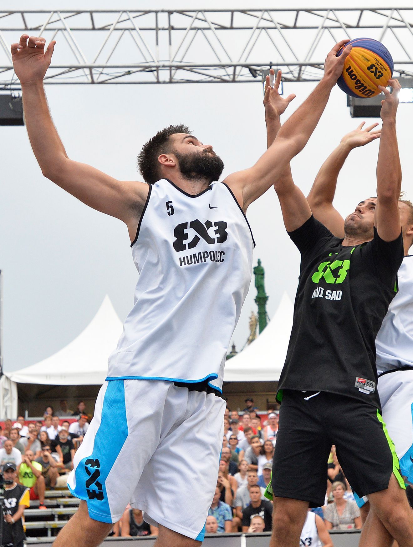 basketbal 3x3, Roman Zachrla z Humpolce a Dušan Bulut z Nového Sadu