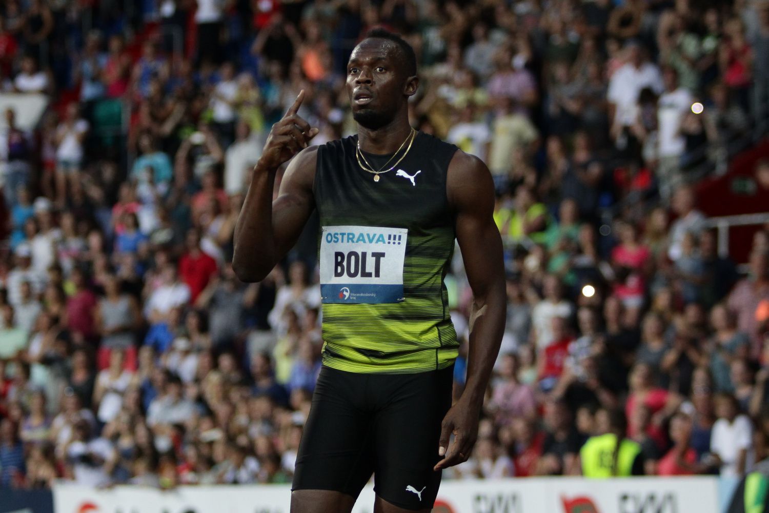 Zlatá tretra 2017: Usain Bolt