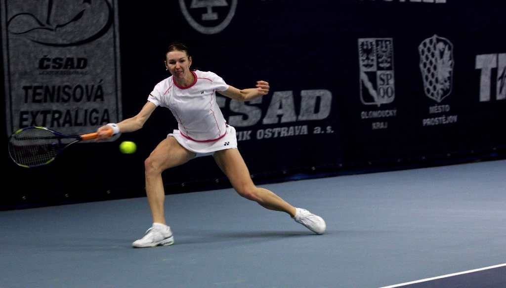 Finále tenisové extraligy v Prostějově: Voráčová