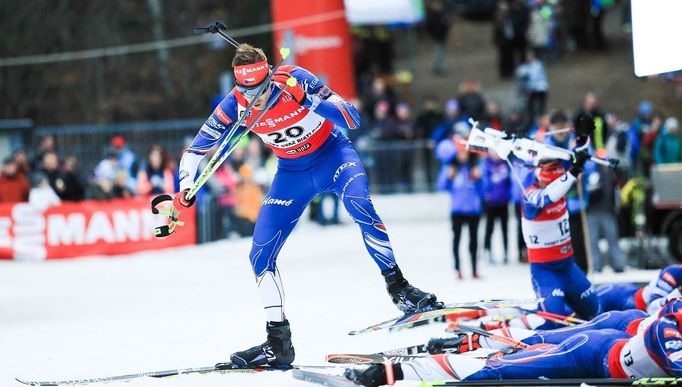 Biatlonová exhibice v Jablonci - Břízkách 2017