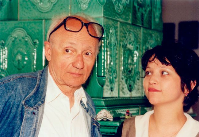 Alena Mihulová a Karel Kachyňa