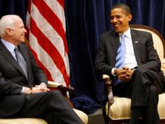Setkání McCaina s Obamou