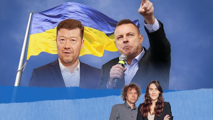 Politická šikana: Okamura neumí víc než sundat vlajku, Rajchl pornem sklízí, co zasel