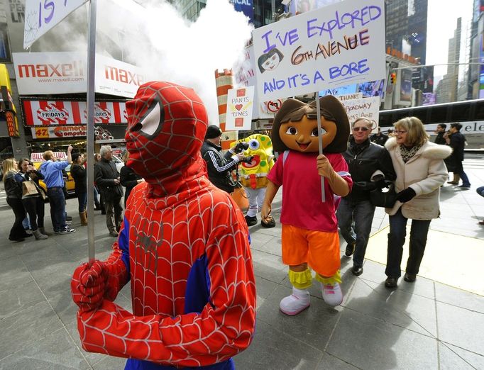 New York, Spideman