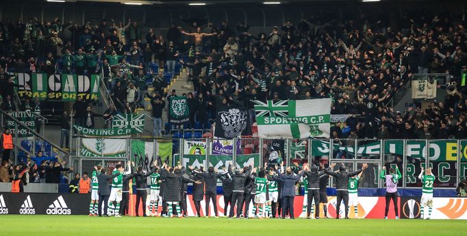 EL, Plzeň-Sporting: radost Sportingu