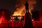 Škoda po požáru v Brazílii je fatální a nevratná, muzeu chyběly peníze, říká Lukeš