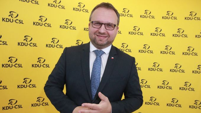 Ministr práce a sociálních věcí Marian Jurečka (KDU-ČSL).