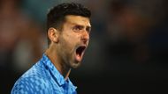 Novak Djokovič postoupil do třetího kola, porazil 6:1, 6:7, 6:2, 6:0 francouzského kvalifikanta Enza Couacauda. Srbský favorit ale na cestě za vyrovnáním grandslamového rekordu Rafaela Nadala prožívá nepříjemné trampoty.