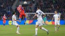 Matěj Vydra v zápase EL Viktora Plzeň - Lazio