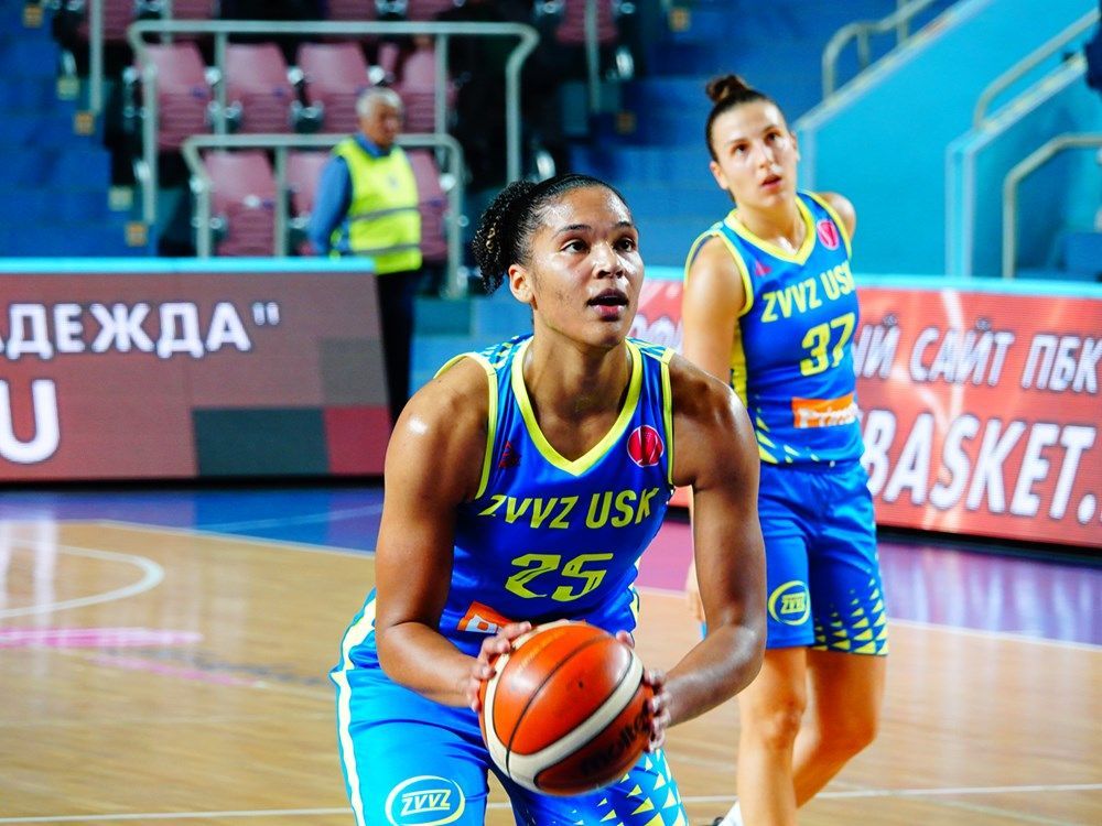 basketbal, Orenburg - USK Praha, Alyssa Thomasová