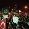 Turecko - protesty - zatčení starosty Istanbulu