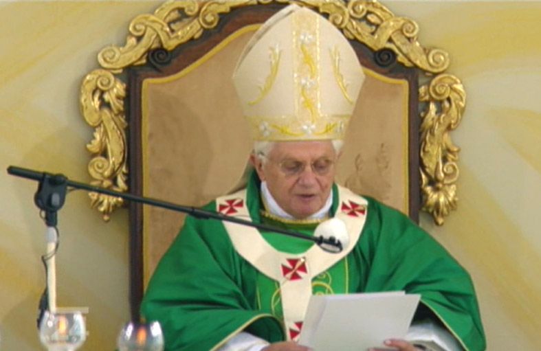 Papež Benedikt XVI v Brně