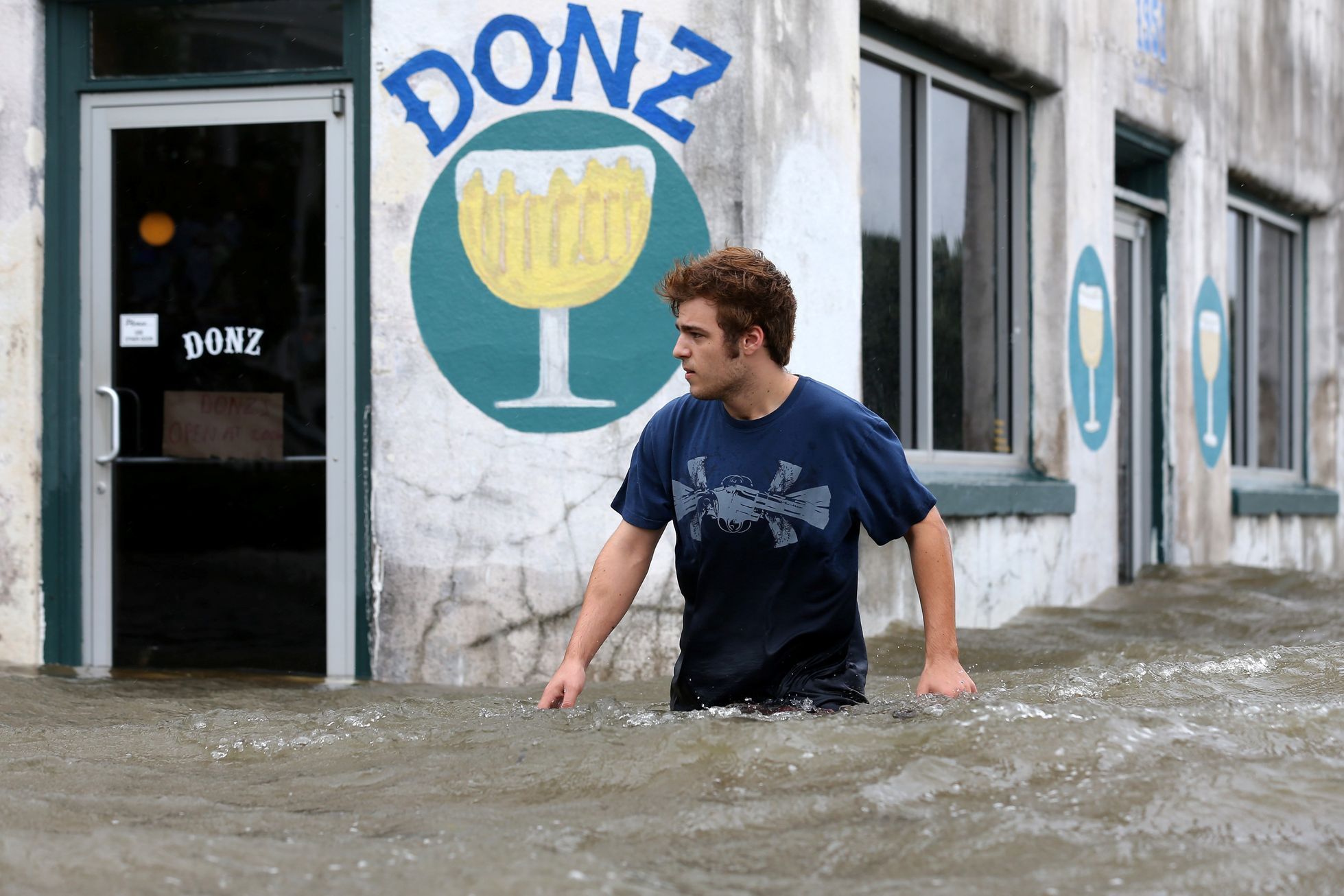 Tropická bouře Barry způsobila v Louisianě záplavy.