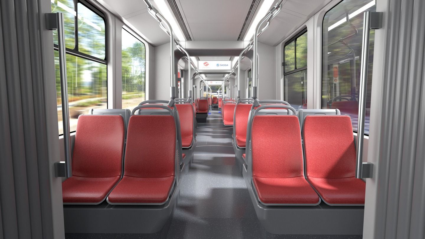 Tramvaj Škoda ForCity Plus Praha 52T
