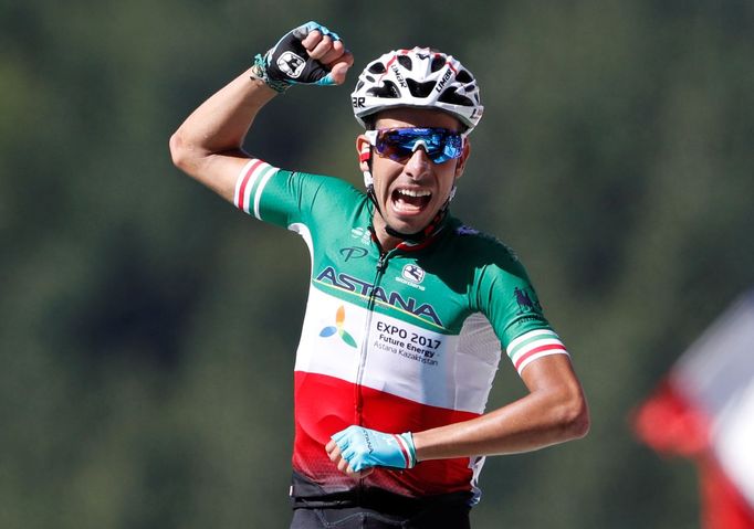 Fabio Aru, vítěz páté etapy Tour de France 2017