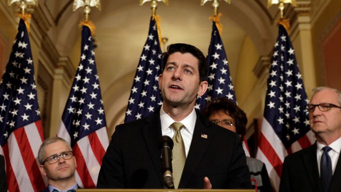Šéf americké Sněmovny reprezentantů Paul Ryan.