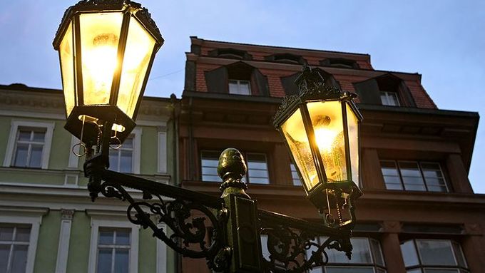Pouliční plynová lampa