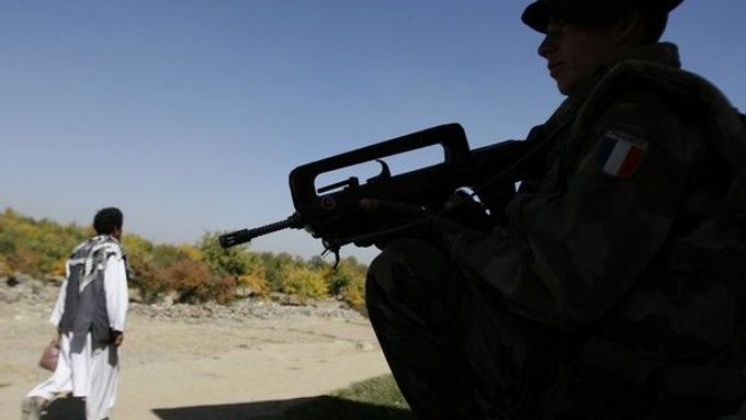 Francouzský příslušník mise ISAF v Afghánistánu