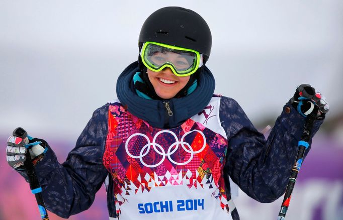 Zuzana Stromková ve slopestylu na lyžích na OH Soči 2014