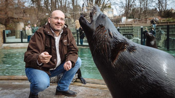 Ředitel pražské zoo Miroslav Bobek.