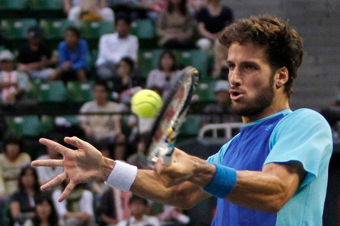 Feliciano Lopez na turnaji v Tokiu 2013