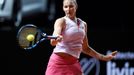 Tennis - WTA 500 - Stuttgart Open - Porsche-Arena, Stuttgart, Germany - April 22, 2021 Czech Republic's Karolina Pliskova in action during her round of 16 match against L