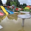 Týn nad Vltavou, blesková povodeň, záplavy