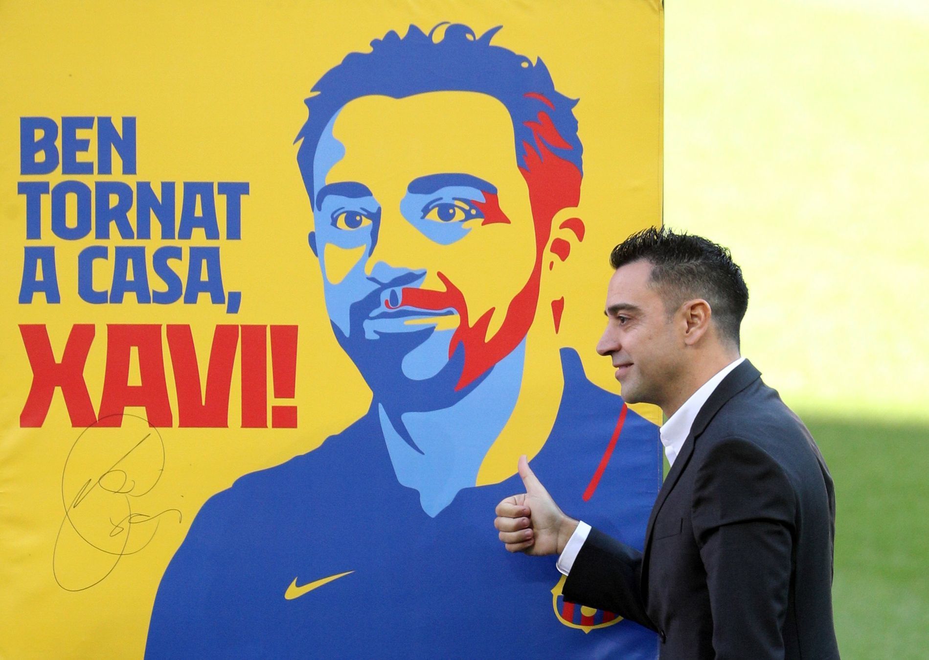 Xavi, nový trenér Barcelony