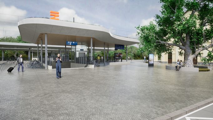 Součástí přestavby bude i modernizace trati Praha-Ruzyně – Kladno.