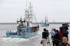 Foto: Velrybáři vyplouvají na moře. Japonské lodě vyrazily po 31 letech na lov velryb