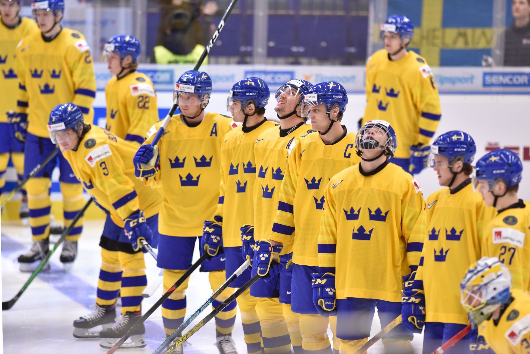 Mistrovství světa hokejistů do 20 let, sefinále: Švédsko - Rusko