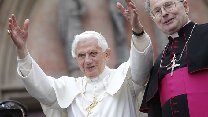 Papež Benedikt XVI. v Německu.