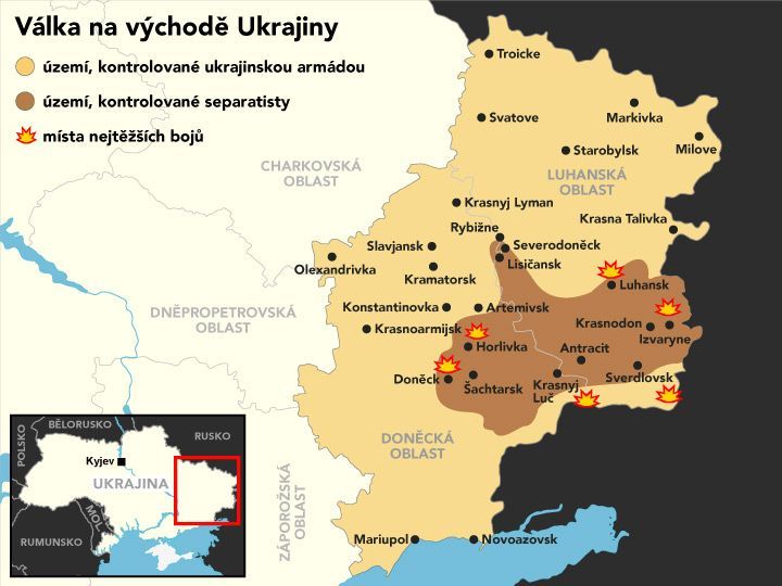 Válka na východě Ukrajiny